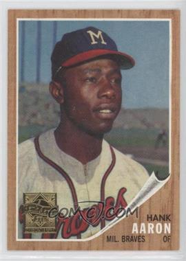 2000 Topps - Hank Aaron Reprints #9 - Hank Aaron (1962 Topps)