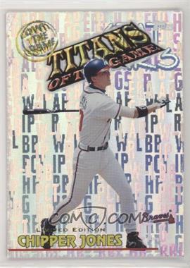 2000 Topps - Own the Game - Limited Edition #OTG22 - Chipper Jones