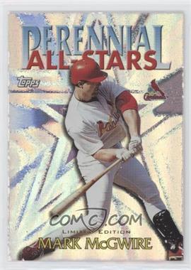 2000 Topps - Perennial All-Stars - Limited Edition #PA10 - Mark McGwire