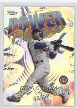 2000 Topps - Power Players - Limited Edition #P16 - Sammy Sosa