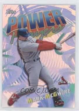 2000 Topps - Power Players #P3 - Mark McGwire