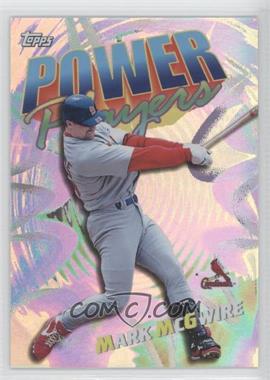 2000 Topps - Power Players #P3 - Mark McGwire