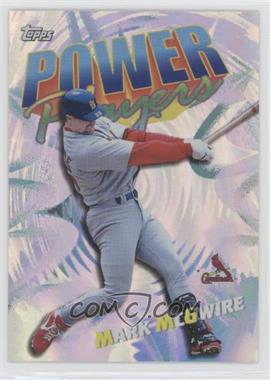 2000 Topps - Power Players #P3 - Mark McGwire