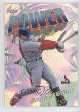 2000 Topps - Power Players #P3 - Mark McGwire