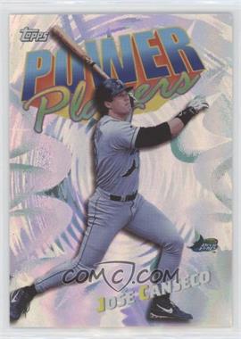 2000 Topps - Power Players #P9 - Jose Canseco