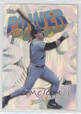 2000 Topps - Power Players #P9 - Jose Canseco