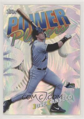2000 Topps - Power Players #P9 - Jose Canseco