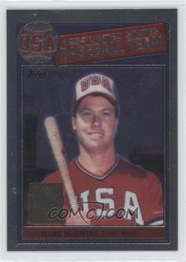 2000 Topps Chrome - 1985 Mark McGwire Reprint #401 - Mark McGwire