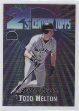 2000 Topps Chrome - 21st Century Topps #C10 - Todd Helton