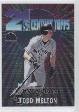 2000 Topps Chrome - 21st Century Topps #C10 - Todd Helton