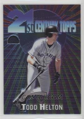 2000 Topps Chrome - 21st Century Topps #C10 - Todd Helton