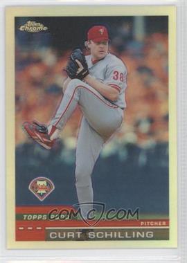 2000 Topps Chrome - [Base] - Refractor #120 - Curt Schilling