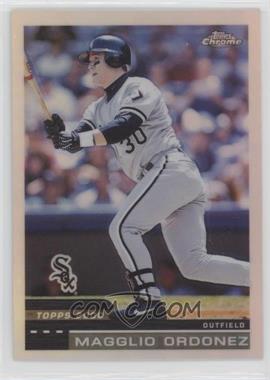 2000 Topps Chrome - [Base] - Refractor #13 - Magglio Ordonez