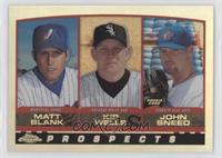 Prospects - Matt Blank, Kip Wells, John Sneed