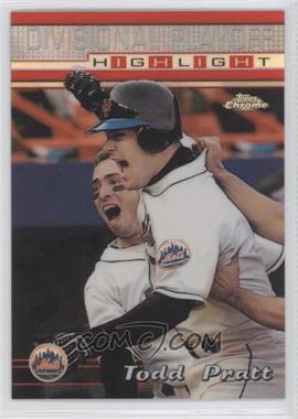 2000 Topps Chrome - [Base] - Refractor #223 - Playoff Highlights - Todd Pratt