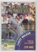 League Leaders - Larry Walker, Nomar Garciaparra [EX to NM]