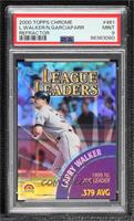 League Leaders - Larry Walker, Nomar Garciaparra [PSA 9 MINT]