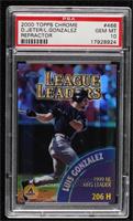 League Leaders - Luis Gonzalez, Derek Jeter [PSA 10 GEM MT]