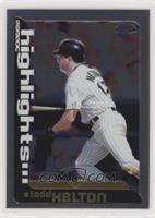 Season Highlights - Todd Helton