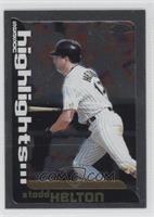 Season Highlights - Todd Helton