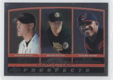 2000 Topps Chrome - [Base] #446 - Prospects - Matt Riley, Mark Mulder, C.C. Sabathia