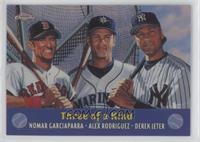 Nomar Garciaparra, Alex Rodriguez, Derek Jeter