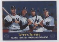 Paul O'Neill, Derek Jeter, Bernie Williams, Tino Martinez