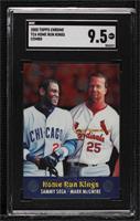 Sammy Sosa, Mark McGwire [SGC 9.5 Mint+]