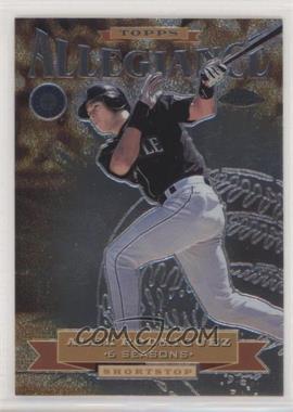 2000 Topps Chrome - Topps Allegiance #TA3 - Alex Rodriguez