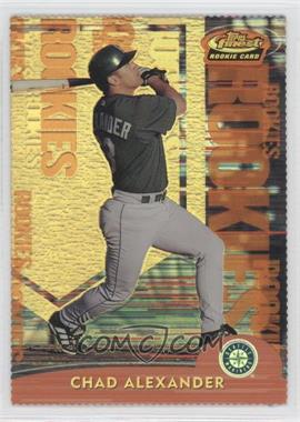 2000 Topps Finest - [Base] - Gold Refractor Die-Cut #254 - Chad Alexander /100