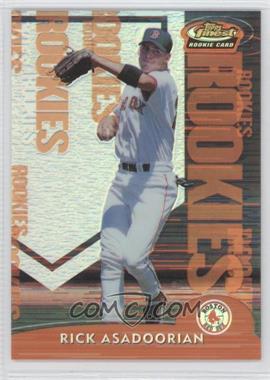 2000 Topps Finest - [Base] - Refractor #118 - Rick Asadoorian /500