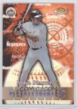 2000 Topps Finest - [Base] - Refractor #125 - Mike Piazza, Ivan Rodriguez