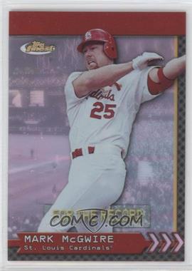 2000 Topps Finest - For the Record #FR2C - Mark McGwire /330