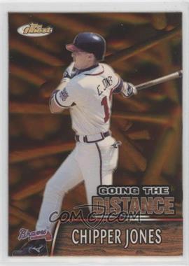 2000 Topps Finest - Going The Distance #GTD4 - Chipper Jones