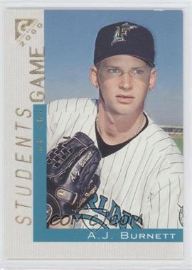 2000 Topps Gallery - [Base] #127 - Students of the Game - A.J. Burnett