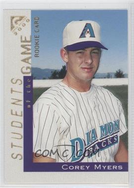 2000 Topps Gallery - [Base] #144 - Students of the Game - Corey Myers
