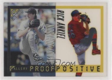 2000 Topps Gallery - Proof Positive #P7 - Randy Johnson, Rick Ankiel