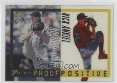 2000 Topps Gallery - Proof Positive #P7 - Randy Johnson, Rick Ankiel