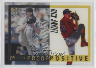 2000 Topps Gallery - Proof Positive #P7 - Randy Johnson, Rick Ankiel