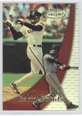 2000 Topps Gold Label - [Base] - Class 1 #85 - Barry Bonds