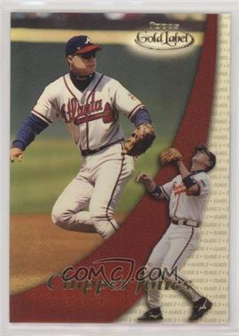 2000 Topps Gold Label - [Base] - Class 2 #16 - Chipper Jones