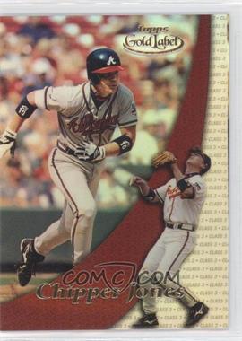 2000 Topps Gold Label - [Base] - Class 3 #16 - Chipper Jones