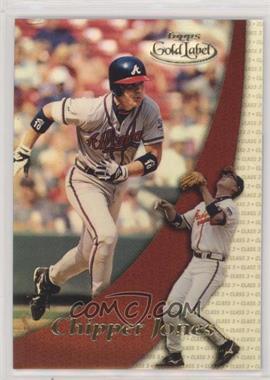 2000 Topps Gold Label - [Base] - Class 3 #16 - Chipper Jones