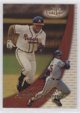 2000 Topps Gold Label - [Base] - Class 3 #38 - Andruw Jones [EX to NM]