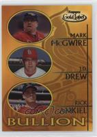 Mark McGwire, J.D. Drew, Rick Ankiel