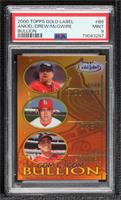 Mark McGwire, J.D. Drew, Rick Ankiel [PSA 9 MINT]