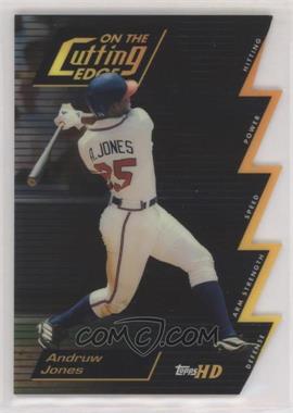 2000 Topps HD - On the Cutting Edge #CE1 - Andruw Jones [Good to VG‑EX]