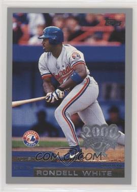 2000 Topps Opening Day - [Base] #123 - Rondell White