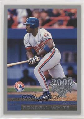 2000 Topps Opening Day - [Base] #123 - Rondell White