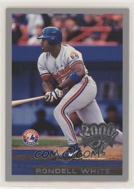 2000 Topps Opening Day - [Base] #123 - Rondell White